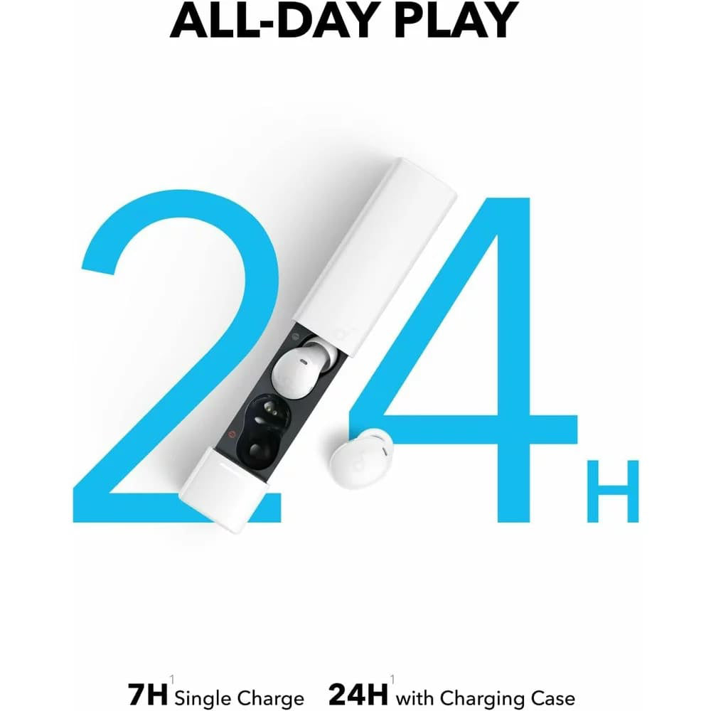 Handsfree Bluetooth Anker SoundCore A30i, TWS, Branco A3958G21