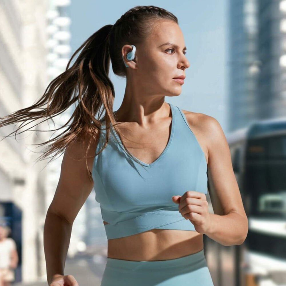 Handsfree Bluetooth Anker SoundCore AeroFit Pro, TWS, Azul A3871G61