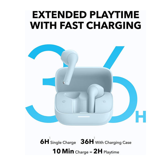 Handsfree Bluetooth Anker SoundCore K20i, TWS, Azul A3994G31