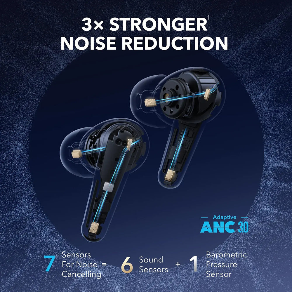 Handsfree Bluetooth Anker SoundCore Liberty 4 Pro NC, TWS, ANC, Preto A3954GF1