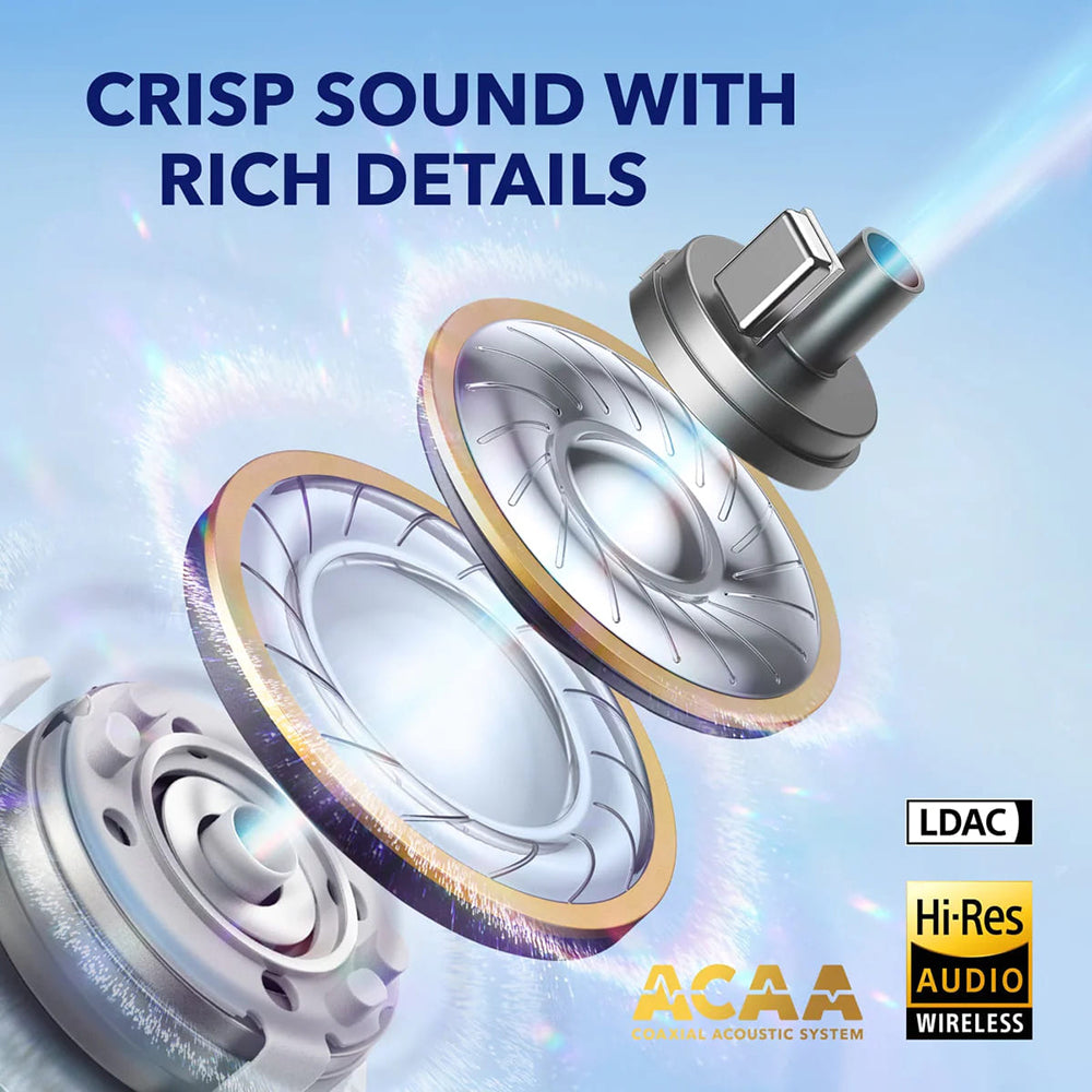 Handsfree Bluetooth Anker SoundCore Liberty 4, TWS, ANC, Branco A3953G21