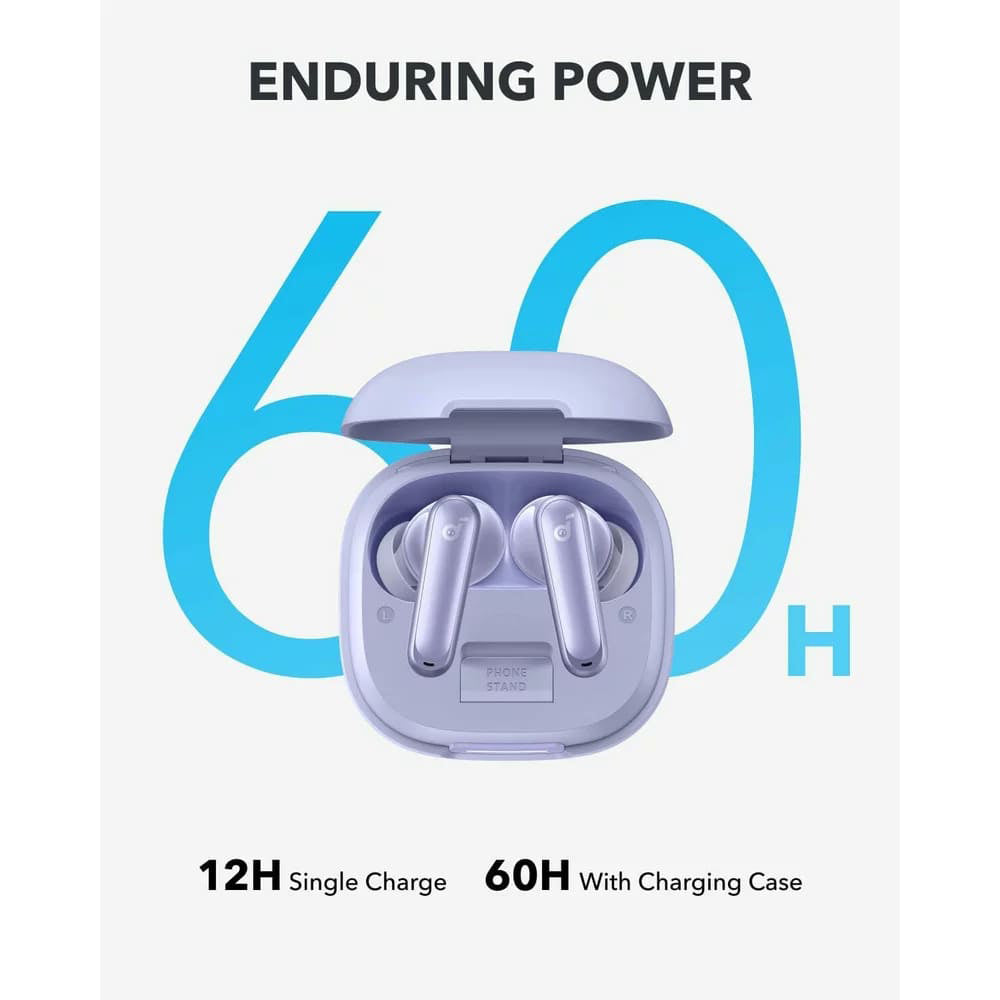 Handsfree Bluetooth Anker SoundCore P40i, TWS, ANC, Roxo A3955GQ1