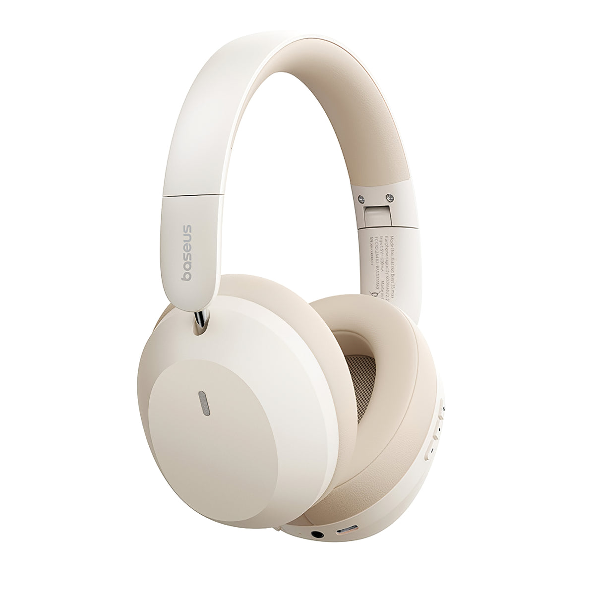 Mãos-livres Bluetooth Bluetooth Baseus Bass 35 Max, A2DP, Branco A00070800221-00