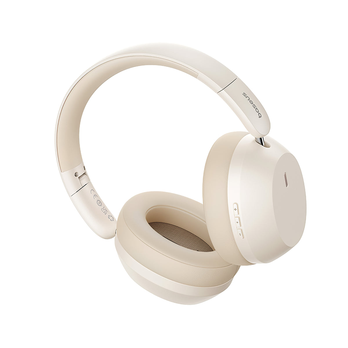 Mãos-livres Bluetooth Bluetooth Baseus Bass 35 Max, A2DP, Branco A00070800221-00