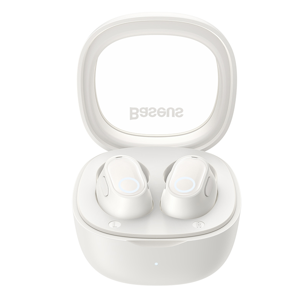 Handsfree Bluetooth Baseus Bowie WM02, TWS, Branco, Recondicionado NGTW370202