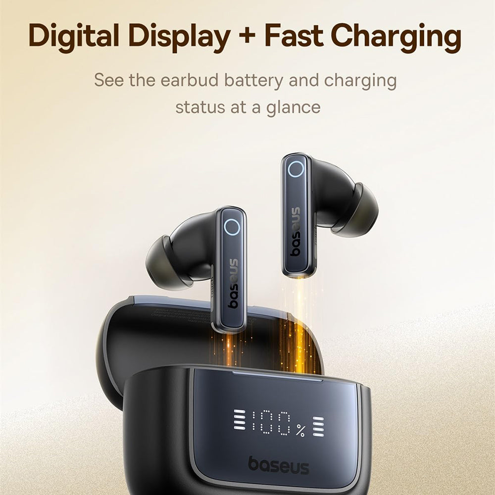 Handsfree Bluetooth Baseus Bowie 35, TWS, Preto A00073800123-00