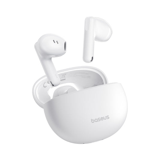 Baseus Bluetooth mãos-livres Bowie E12, TWS, branco A00059801216-Z1