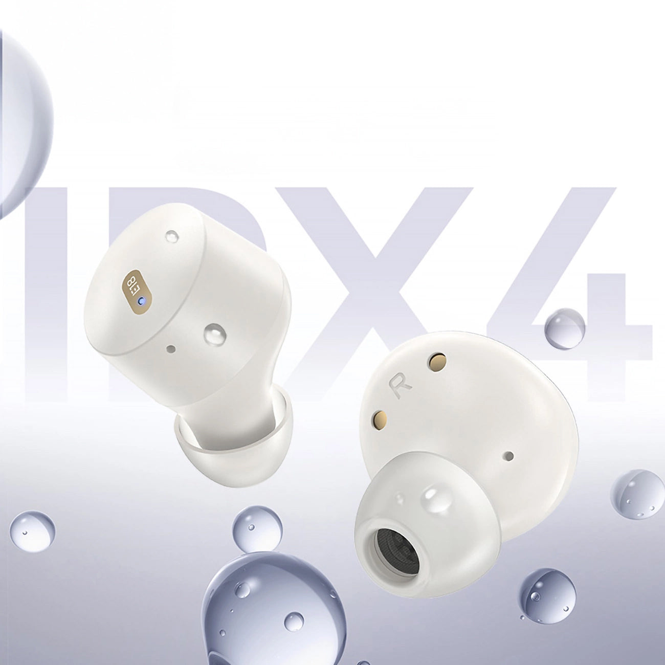 Handsfree Bluetooth Baseus Bowie E18, TWS, Branco A00023800223-00
