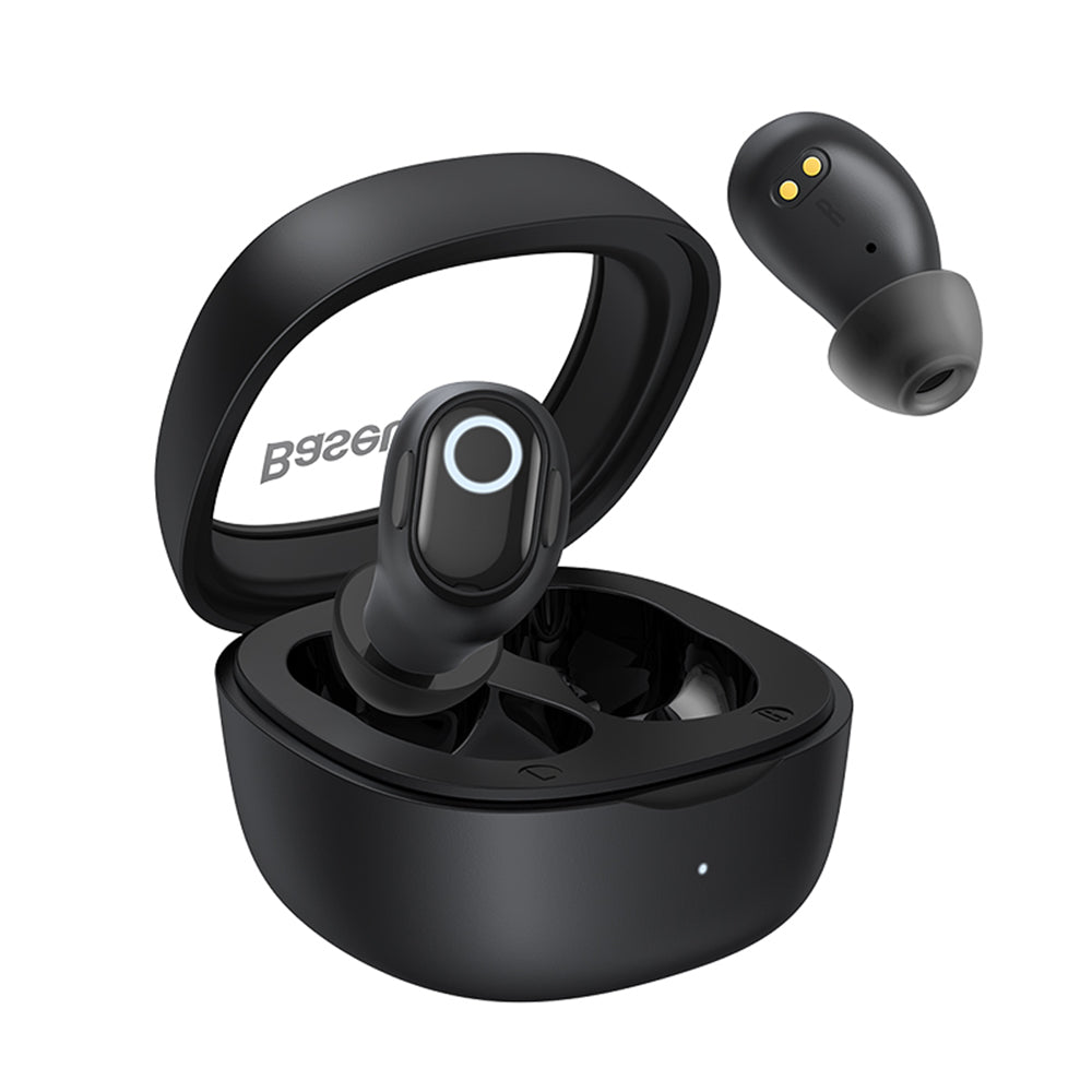 Handsfree Bluetooth Baseus Bowie WM02, TWS, Preto NGTW370201