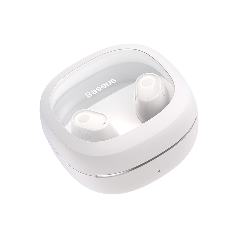 Handsfree Bluetooth Baseus WM02+, TWS, Branco NGTW370302