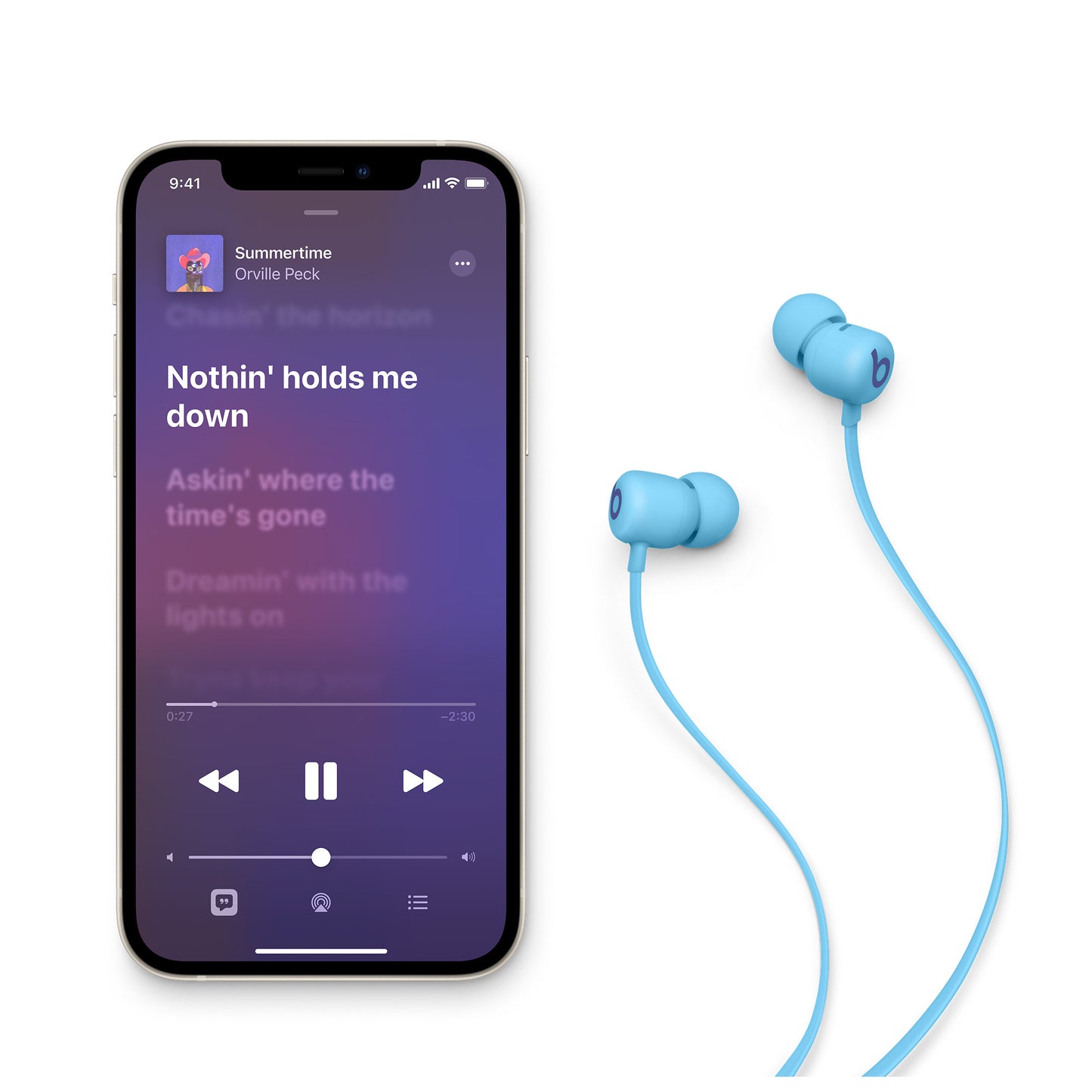 Handsfree Bluetooth Beats Flex, A2DP, Azul MYMG2ZM/A
