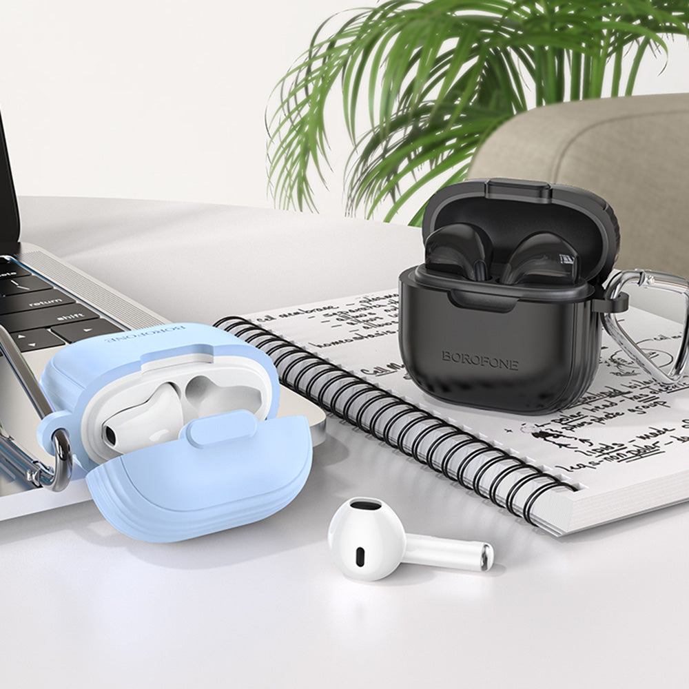 Auricular Bluetooth mãos-livres BW29, TWS, preto