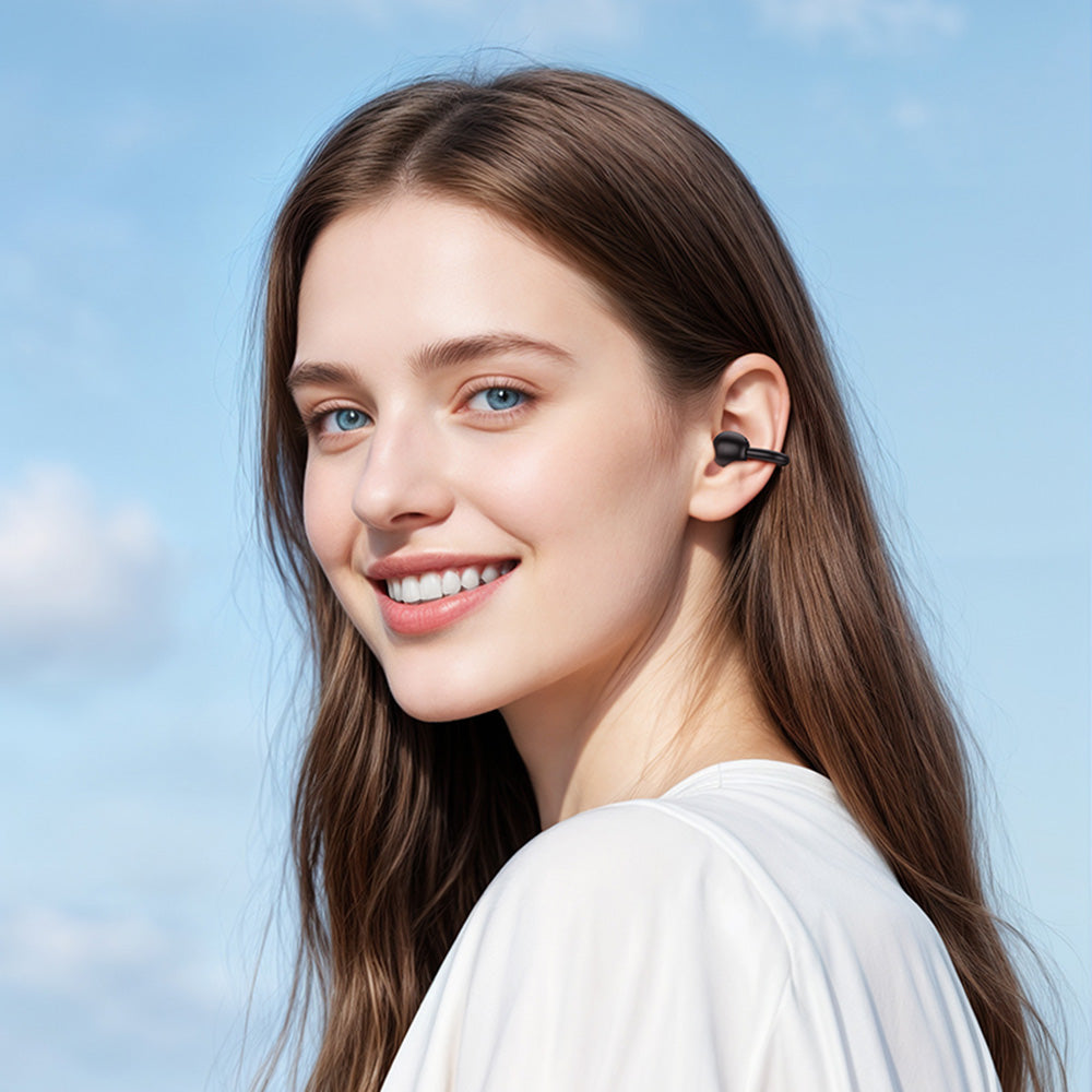 Handsfree Bluetooth Borofone FQ14 Joy, TWS, Preto