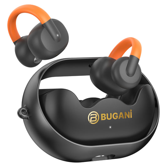 Auricular Bluetooth Bugani Clip B21, TWS, Preto