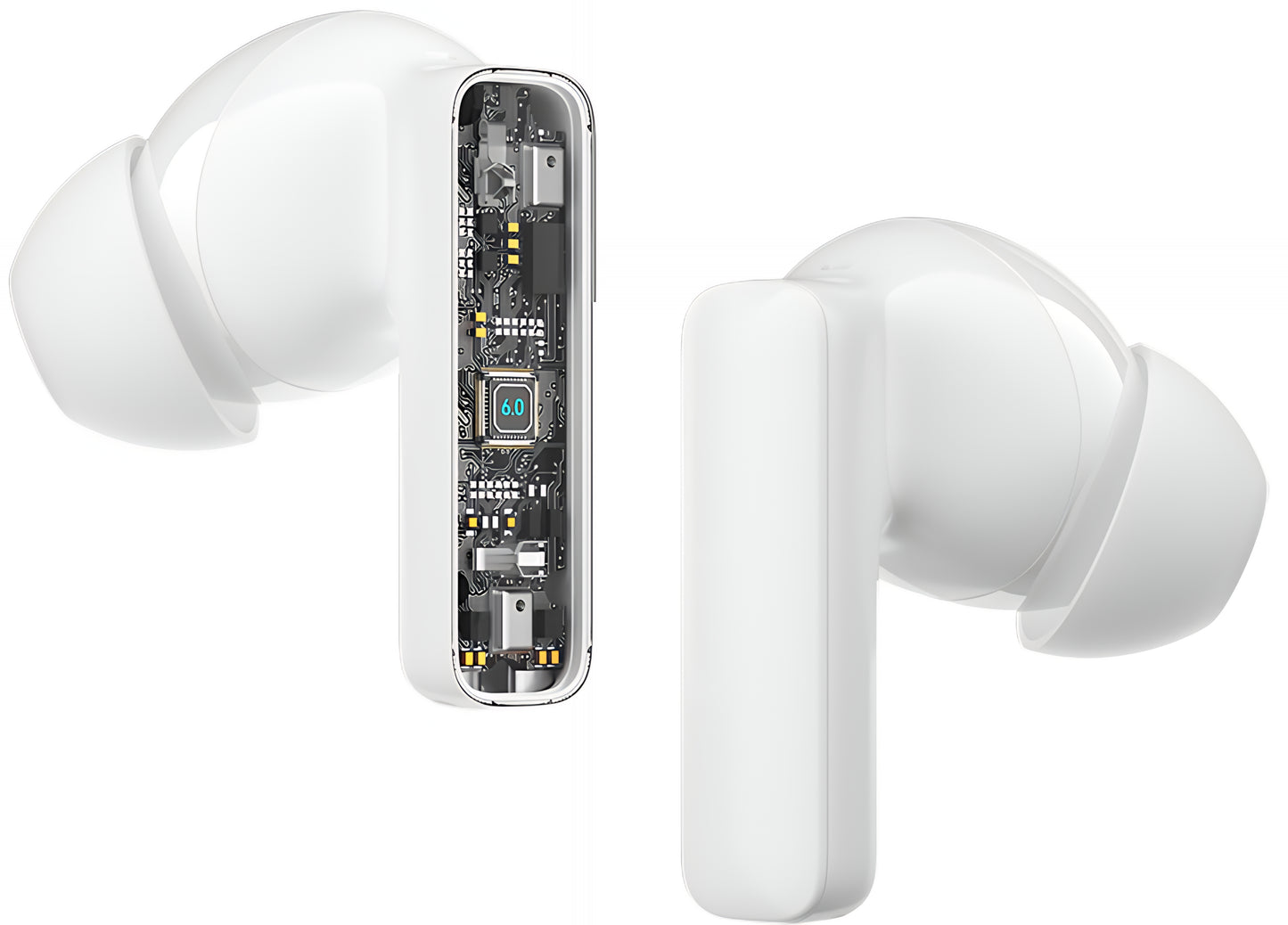 Auriculares Bluetooth BWOO BW40, TWS, ANC, Branco
