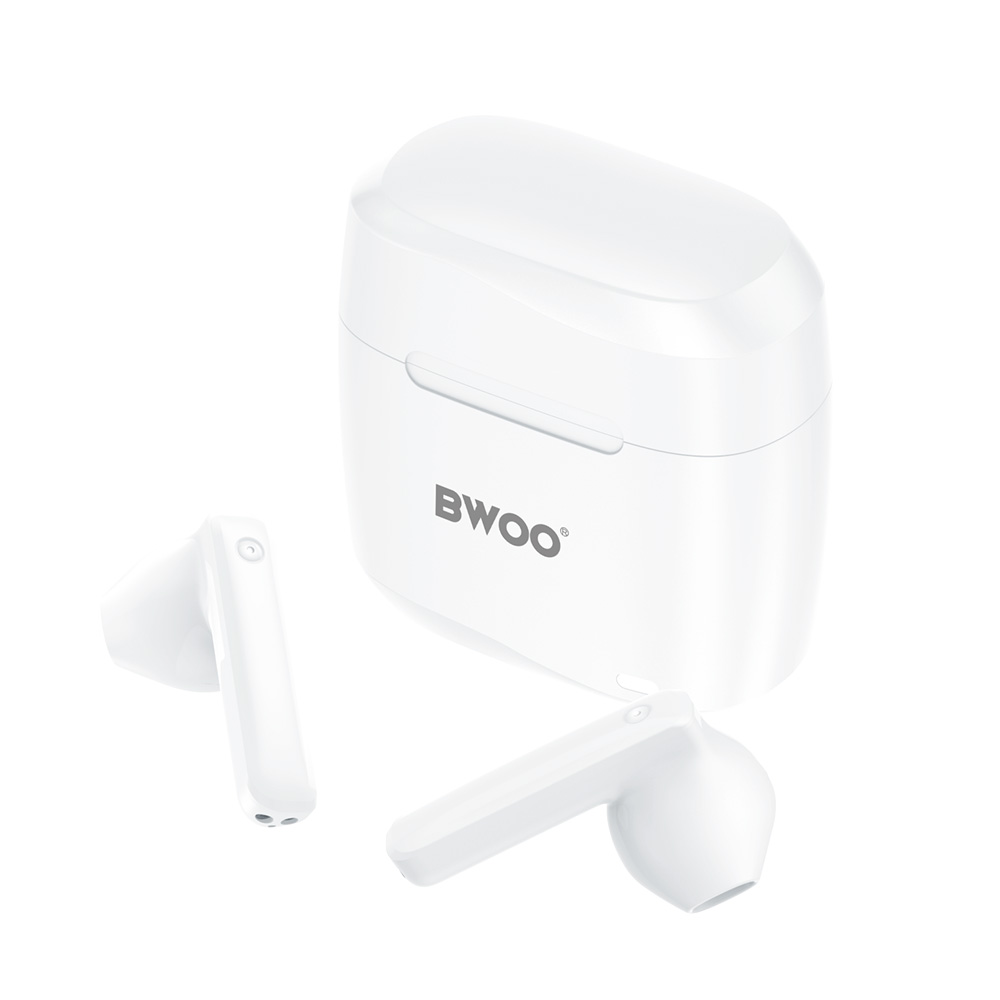 Auriculares Bluetooth BWOO BW94, TWS, Branco