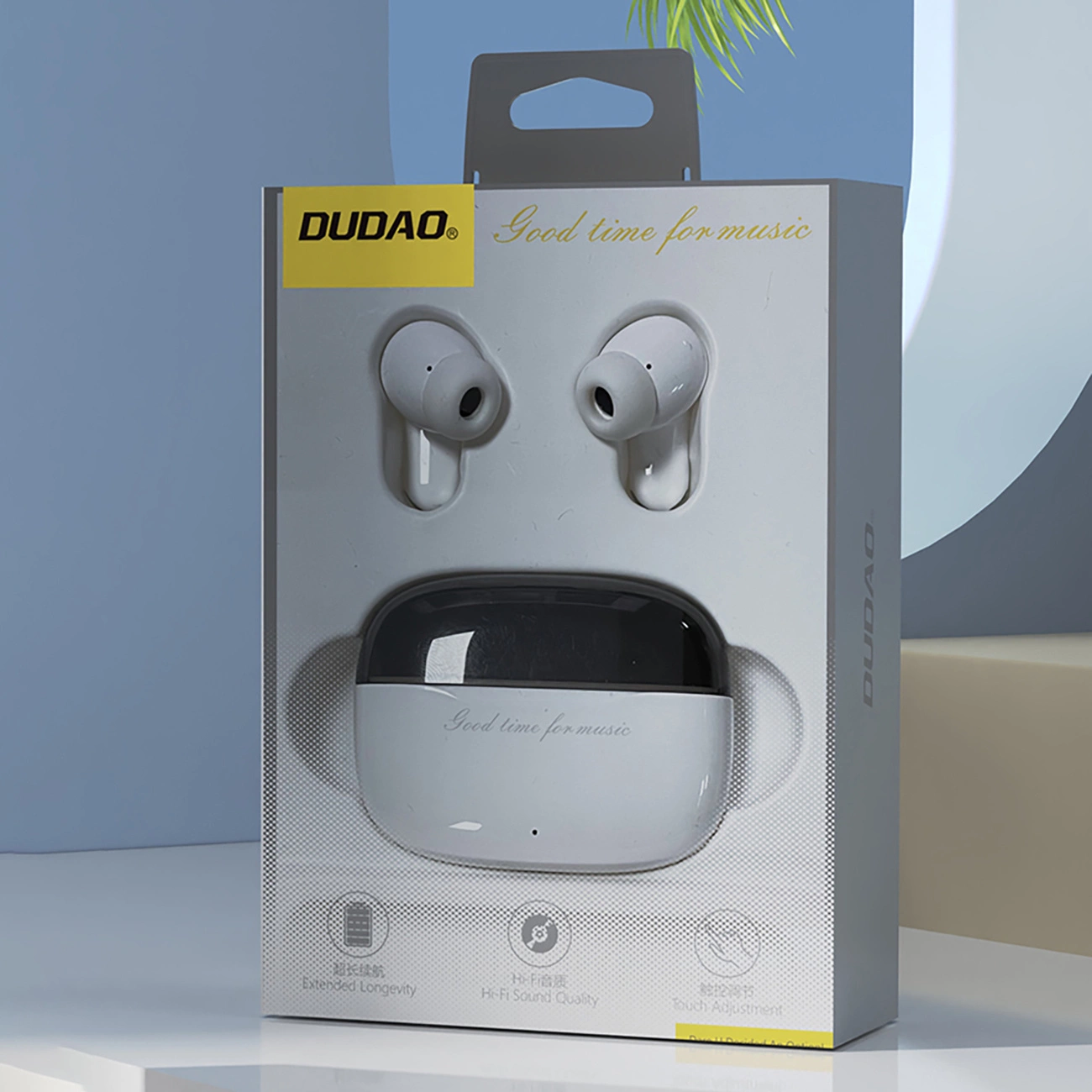 Handsfree Bluetooth Dudao U8 Pro, TWS, Branco
