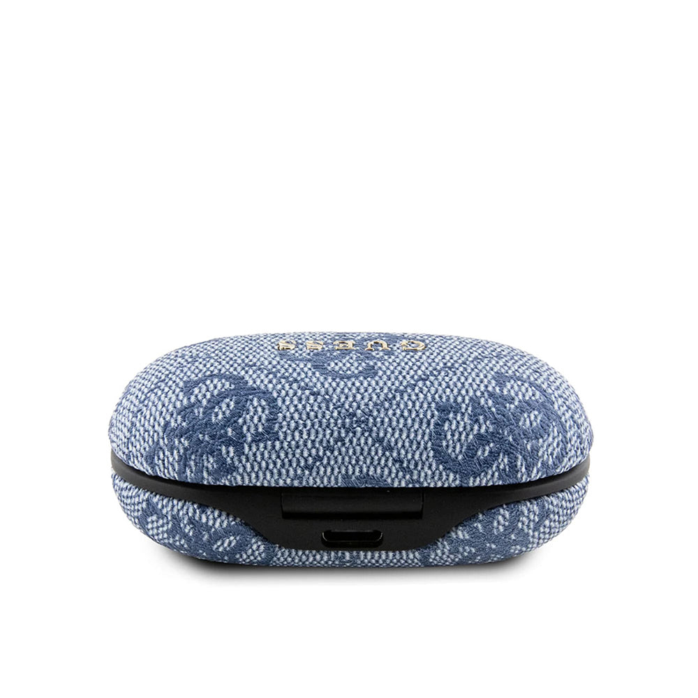 Handsfree Bluetooth Guess 4G Metal, TWS, Azul
