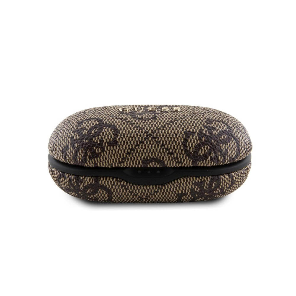 Handsfree Bluetooth Guess 4G Metal, TWS, Castanho