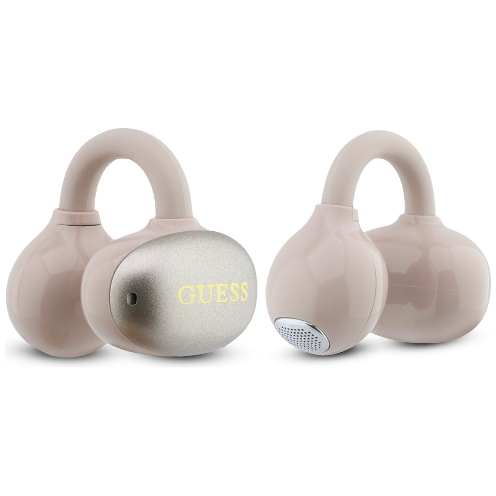 Auricular Bluetooth Guess Acabamento Metálico Partes Electropated Clássico, TWS, Rosa
