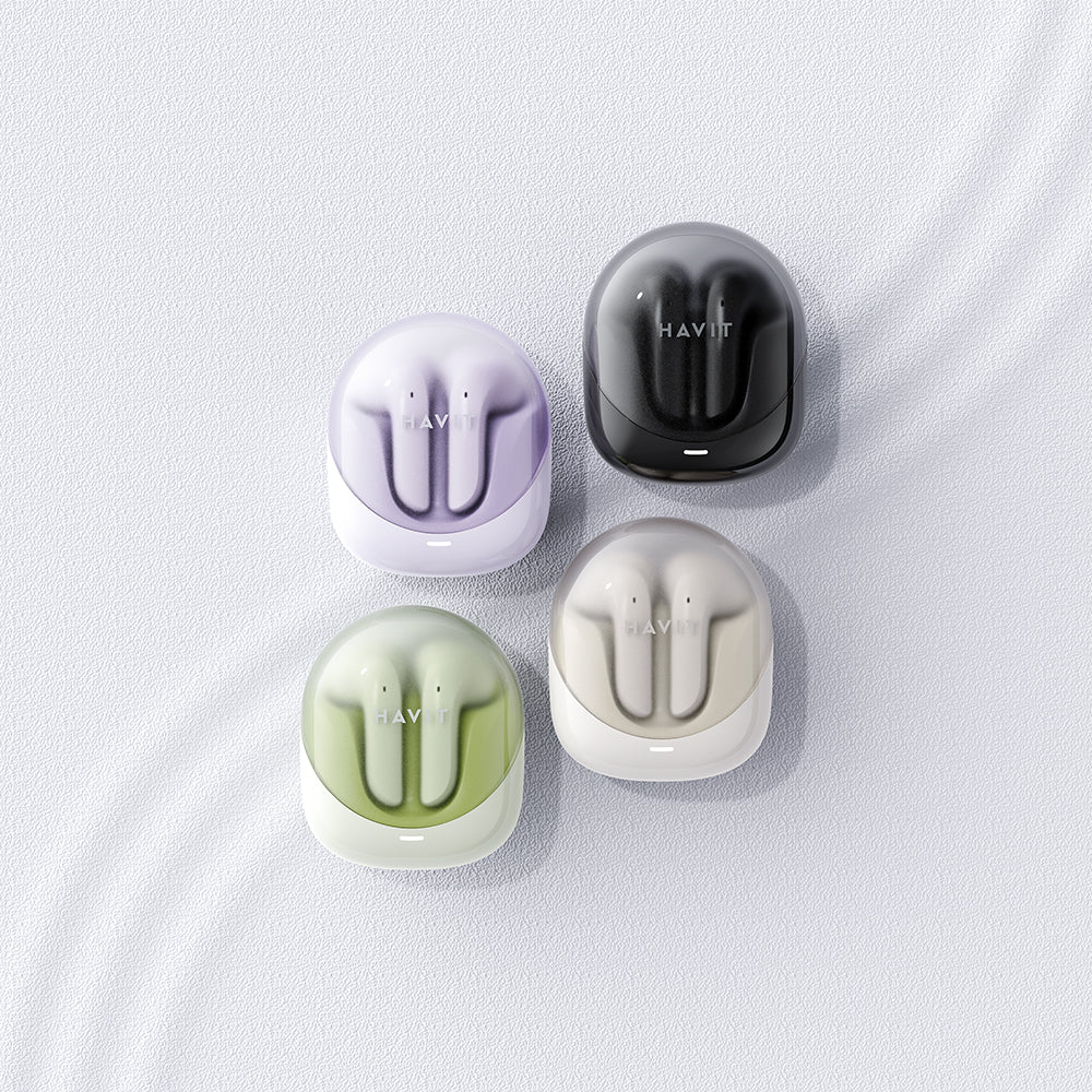 Handsfree Bluetooth HAVIT Modern Buds TW974, TWS, Bege