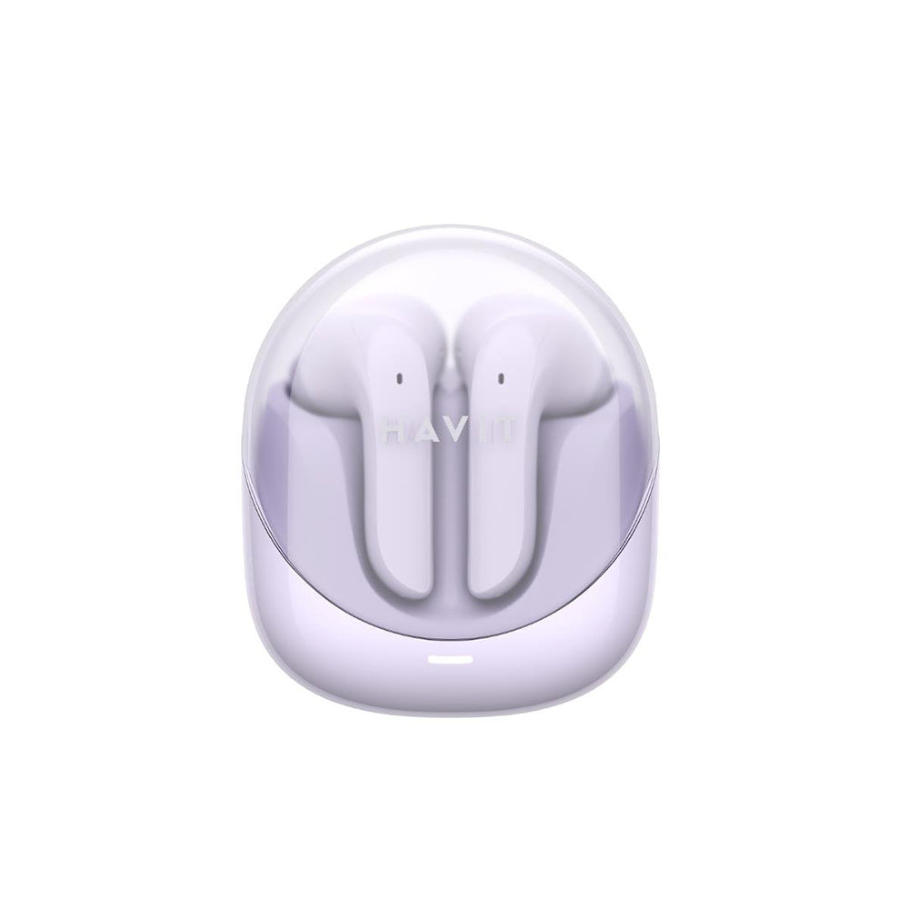 Handsfree Bluetooth HAVIT Modern Buds TW974, TWS, Roxo