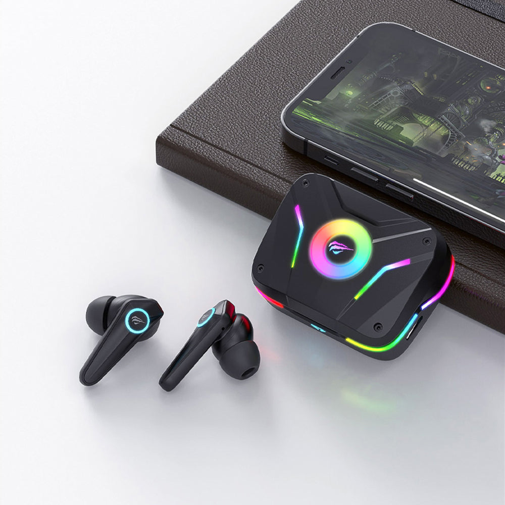 Handsfree Bluetooth HAVIT TW952 PRO RGB, TWS, Preto