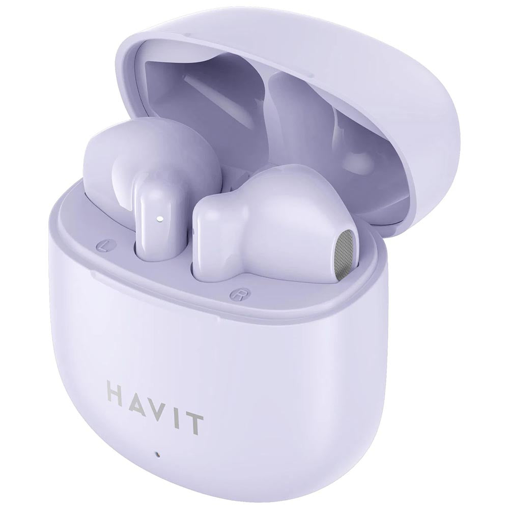 Handsfree Bluetooth HAVIT TW976, TWS, Roxo
