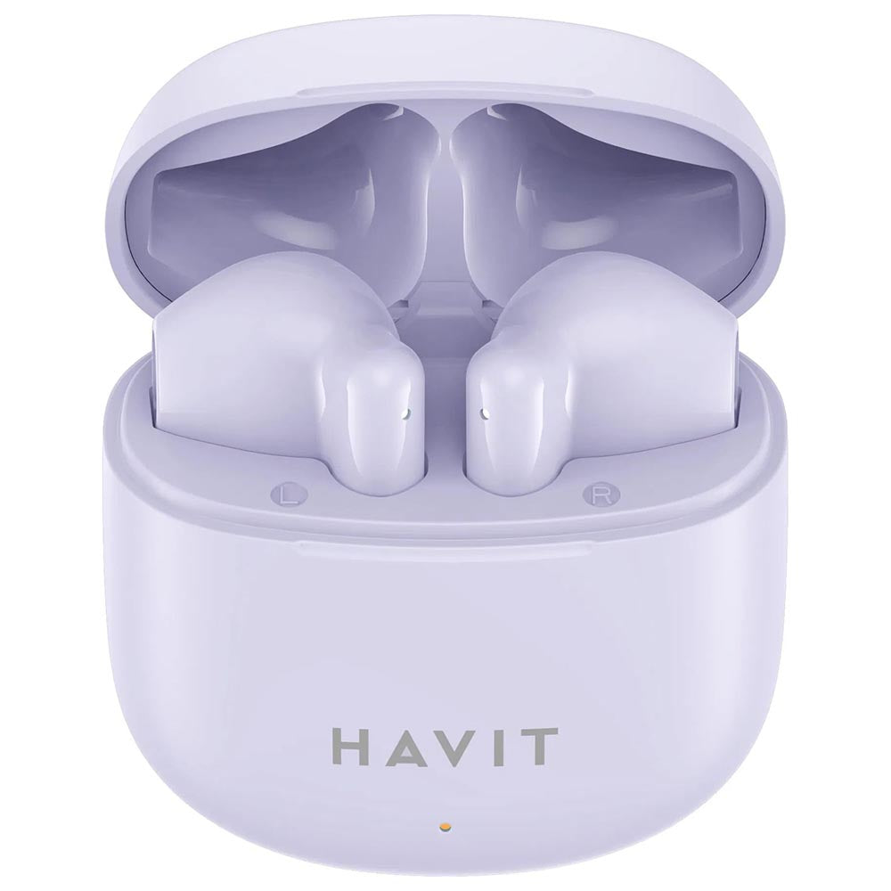 Handsfree Bluetooth HAVIT TW976, TWS, Roxo