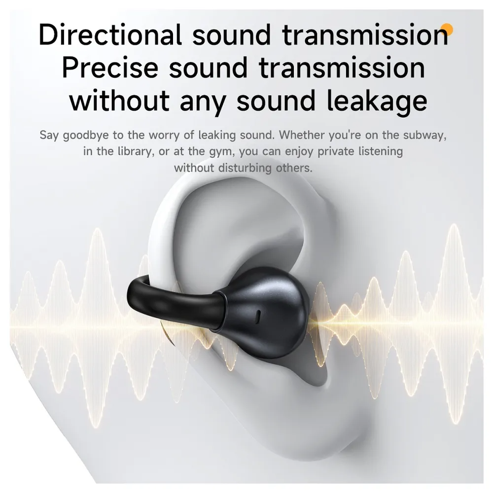 Handsfree Bluetooth HOCO EA8, TWS, Preto