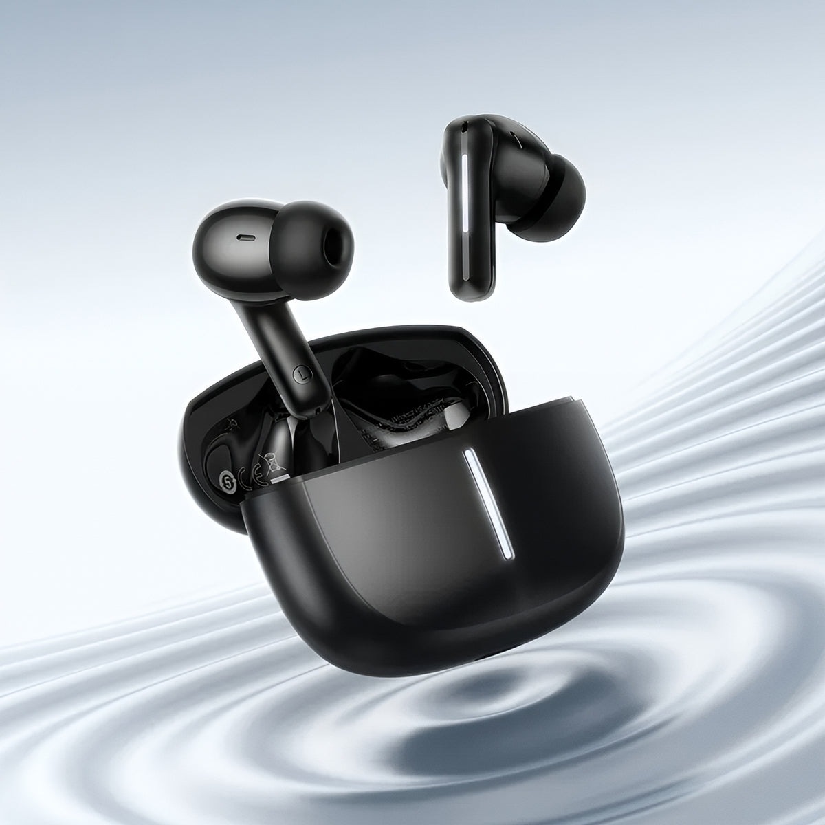 Auriculares Bluetooth HOCO EQ34 Plus, TWS, ANC, Preto