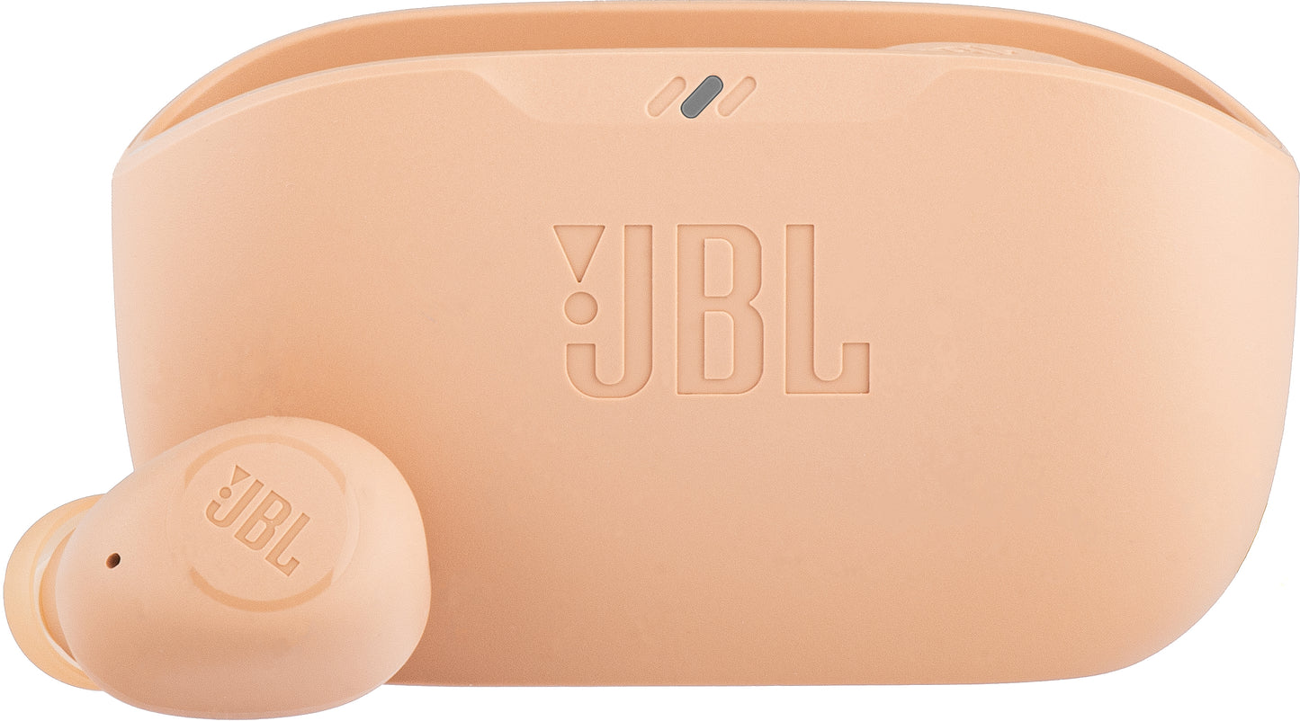 Auriculares Bluetooth JBL Wave Buds, TWS, Bege JBLWBUDSBEG