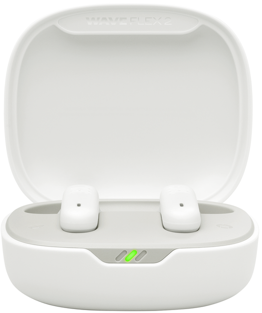 Handsfree Bluetooth JBL Wave Flex 2, TWS, ANC, MultiPoint, Branco JBLWFLEX2WHT