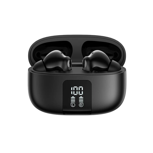 Auriculares Bluetooth Joyroom Funpods JR-FN3, TWS, ANC, Preto