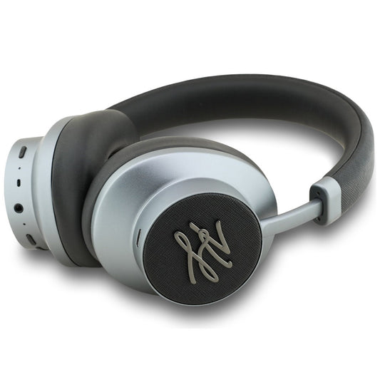 Handsfree Bluetooth Karl Lagerfeld Grained Initials, A2DP, ANC, Preto