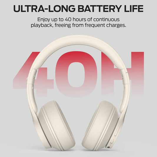 Handsfree Bluetooth Monster Mission 100, MultiPoint, A2DP, ANC, Branco