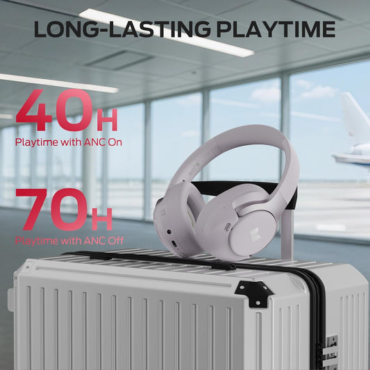 Handsfree Bluetooth Monster Persona 5th, MultiPoint, A2DP, ANC, Roxo