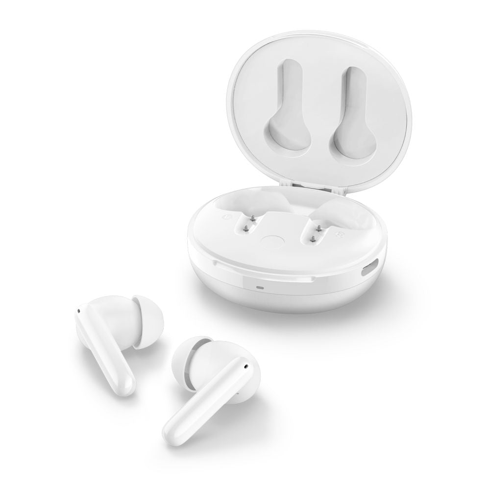 Handsfree Bluetooth Spigen SA2400, TWS, ANC, Branco