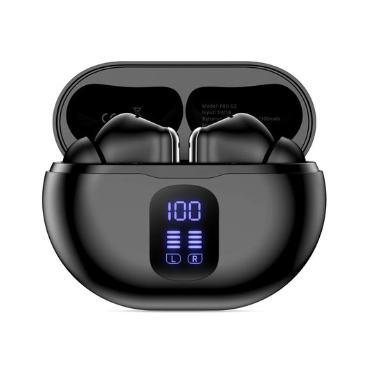 Handsfree Bluetooth Tech-Protect Ultraboost Pro G2, TWS, Preto