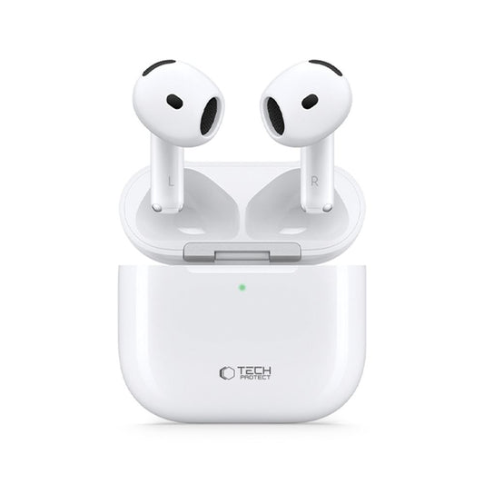 Mãos-livres Bluetooth Tech-Protect Ultraboost Core 2, TWS, Branco