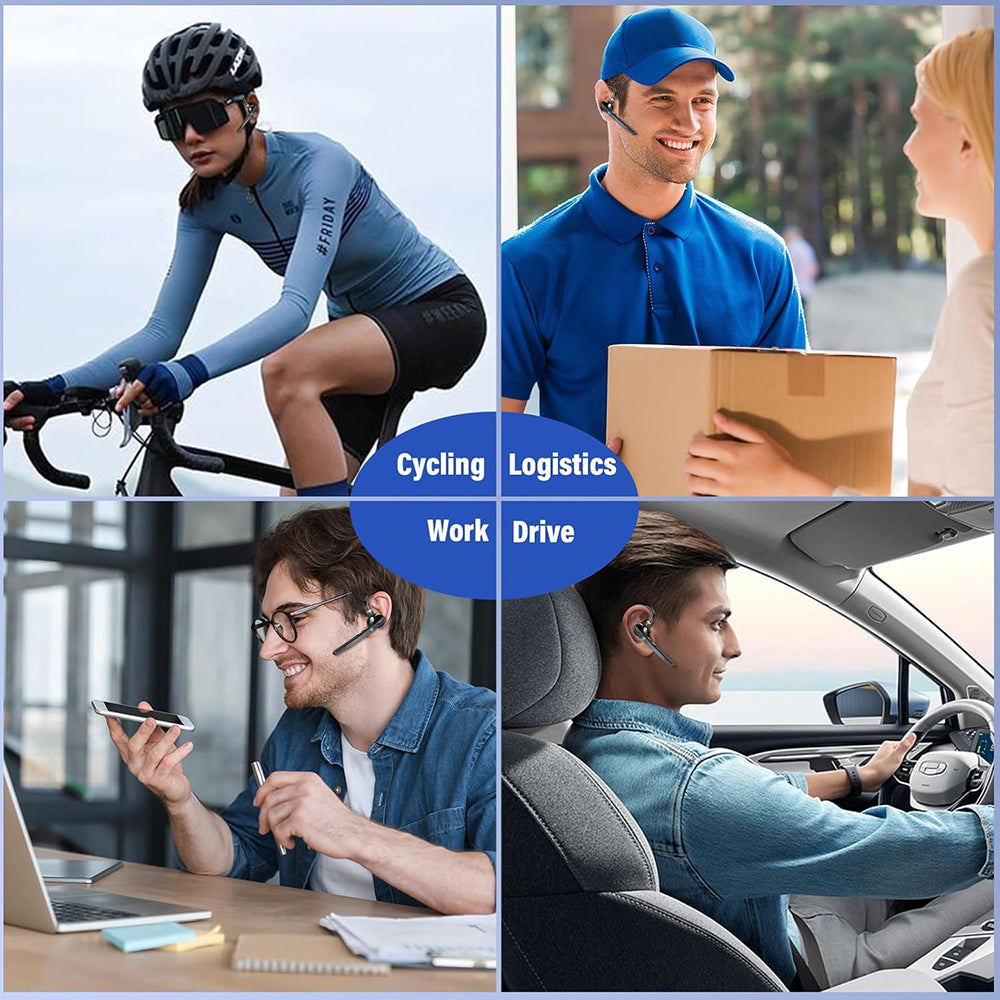 Handsfree Bluetooth Techsuit G9 TalkZen, A2DP, Preto