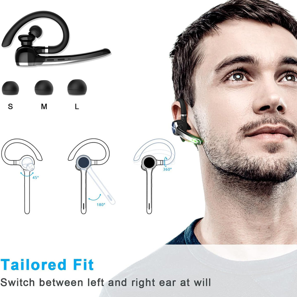 Auricular Bluetooth Handsfree Techsuit NeXound G7, MultiPoint, A2DP, Preto