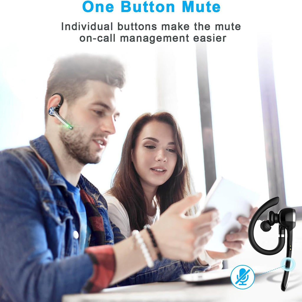 Auricular Bluetooth Handsfree Techsuit NeXound G7, MultiPoint, A2DP, Preto