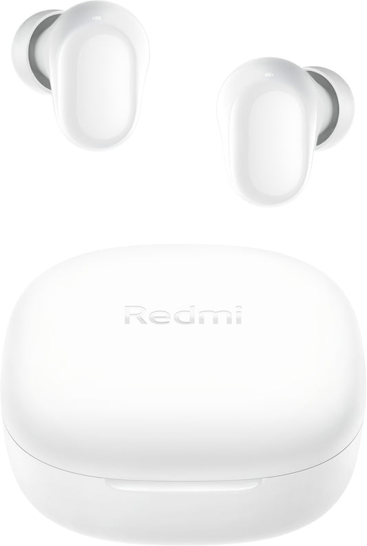 Mãos-livres Bluetooth Xiaomi Redmi Buds 6 Play, TWS, ANC, Branco BHR8773GL