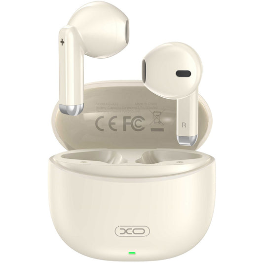 Mãos-livres Bluetooth XO Design X33, TWS, Bege