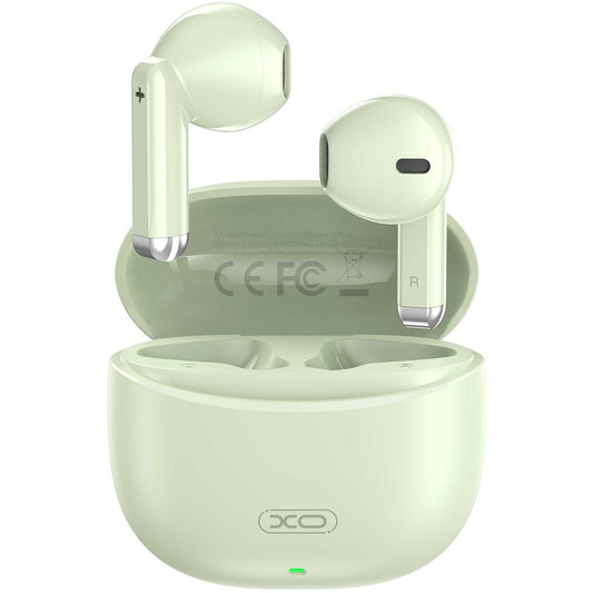 Mãos-livres Bluetooth XO Design X33, TWS, Verde