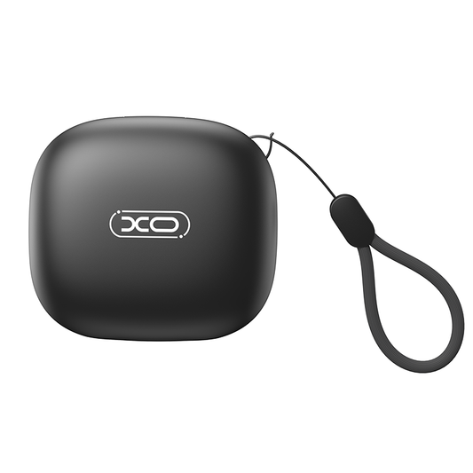Auriculares Bluetooth XO Design G53, TWS, ANC, Preto