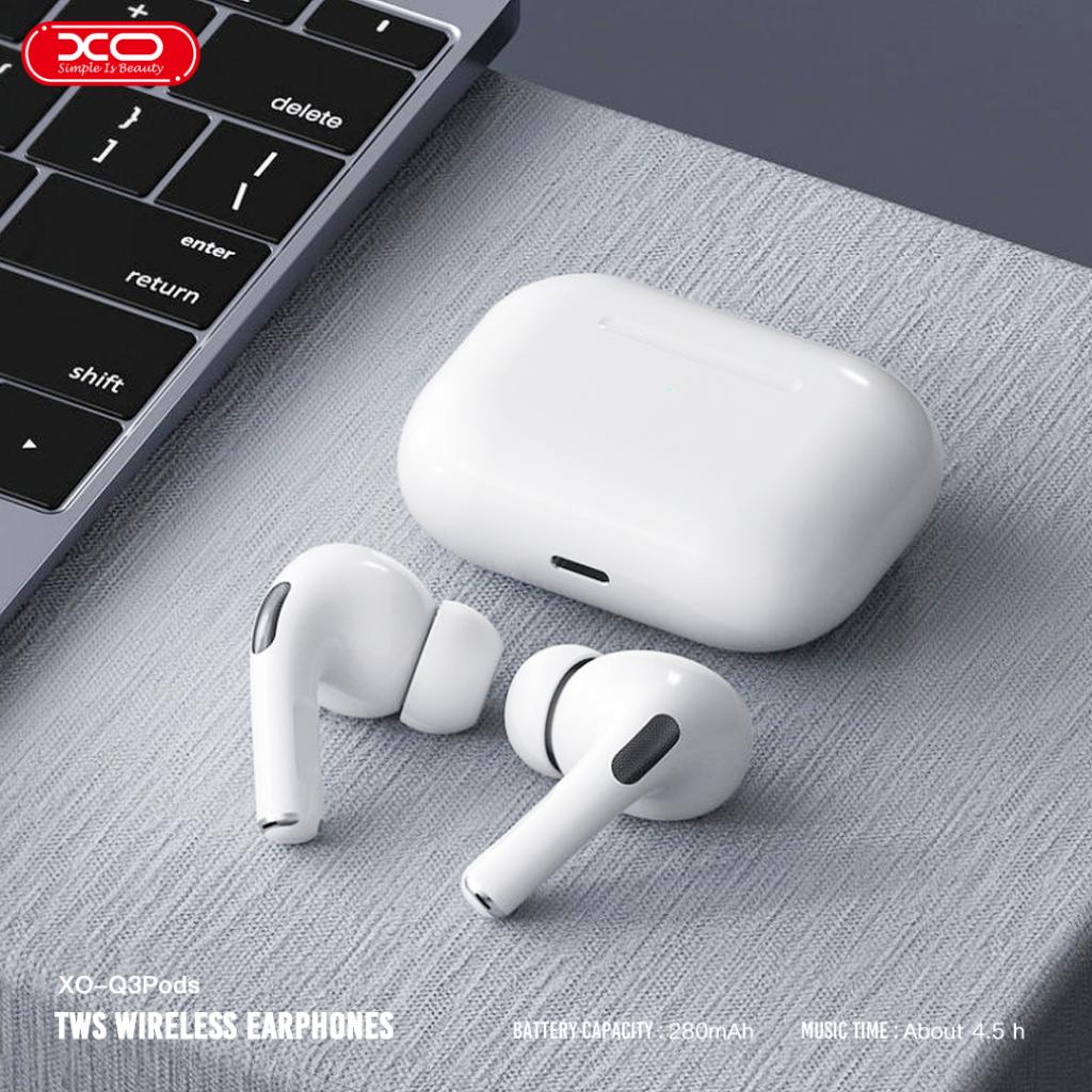 Handsfree Bluetooth XO Design Q3 Pods, TWS, Branco
