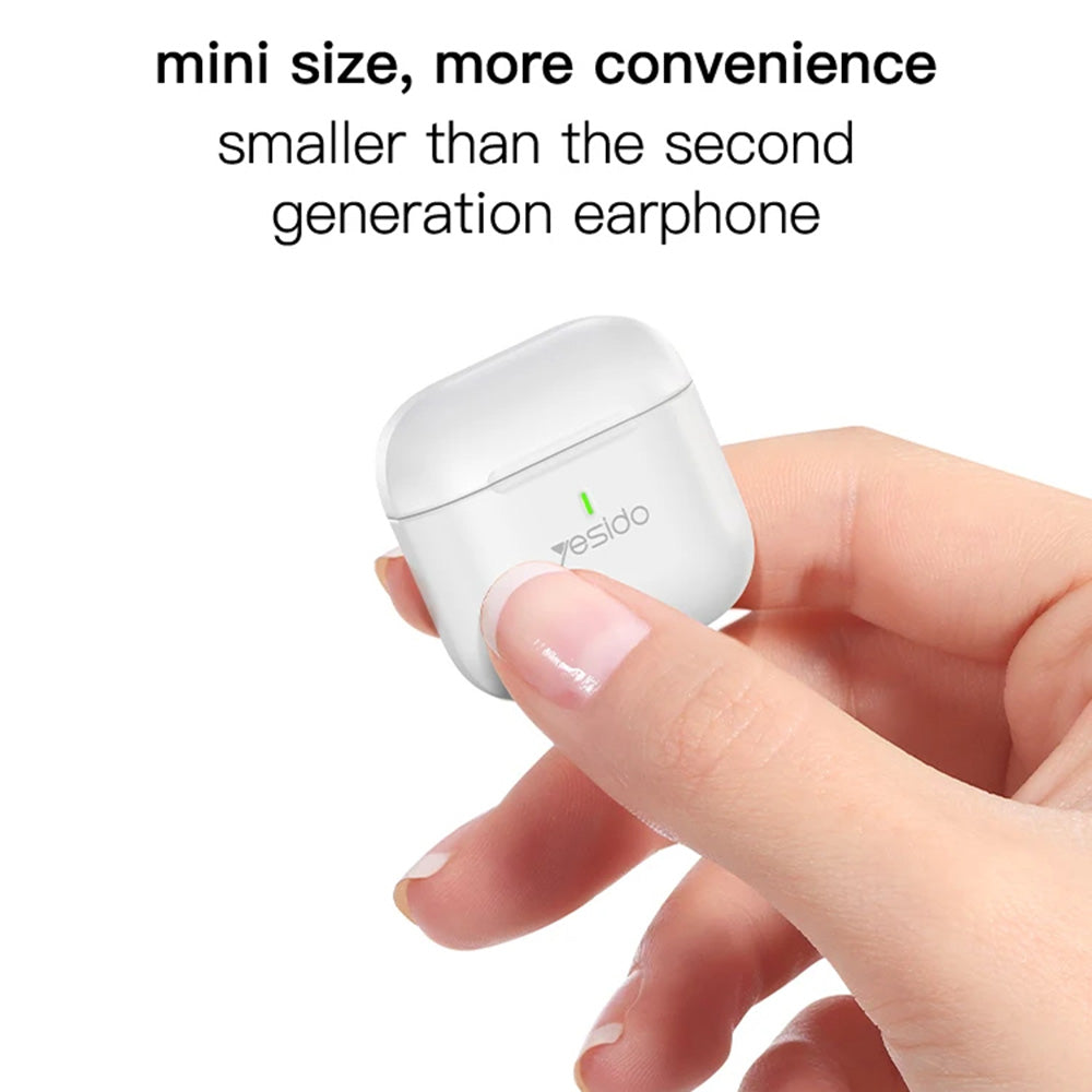 Handsfree Bluetooth Yesido TWS17, TWS, Branco