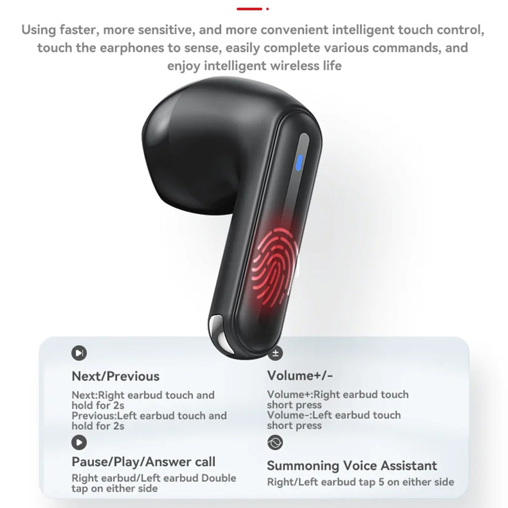 Handsfree Bluetooth Yesido TWS19, TWS, Preto